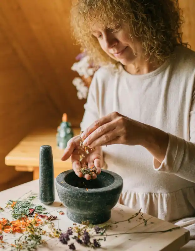 Feather Jones herbalist course featured image